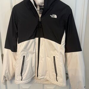 The North Face Two-Tone Black and Cream Jacket
